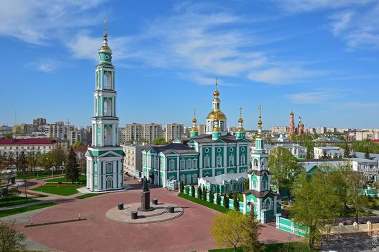 Majestic churches of Tambov, Russia in spring, photo 1