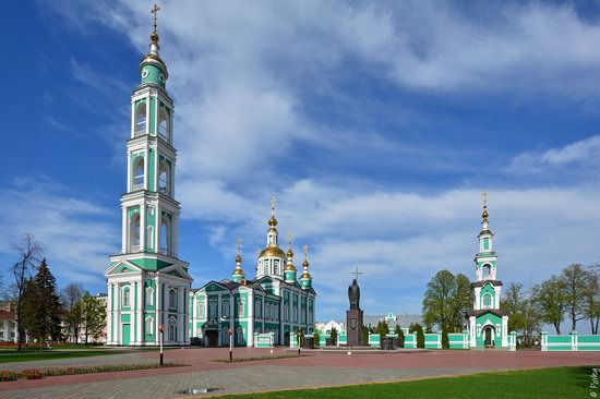 Majestic churches of Tambov, Russia in spring, photo 11