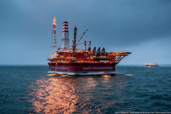 Oil production on the shelf in the Russian Arctic, photo 18