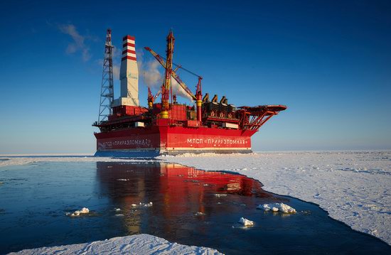 Oil production on the shelf in the Russian Arctic, photo 20