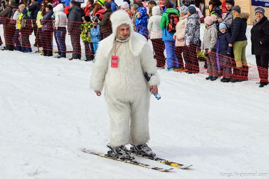 The carnival-parade at the festival GrelkaFest in Sheregesh, Russia, photo 20