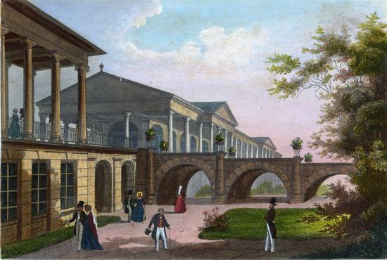 St. Petersburg in the 1850s in Daziaro lithographs, Russia, picture 12