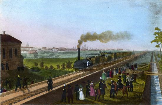 St. Petersburg in the 1850s in Daziaro lithographs, Russia, picture 6