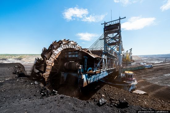 Borodinsky coal strip mine, Russia, photo 10