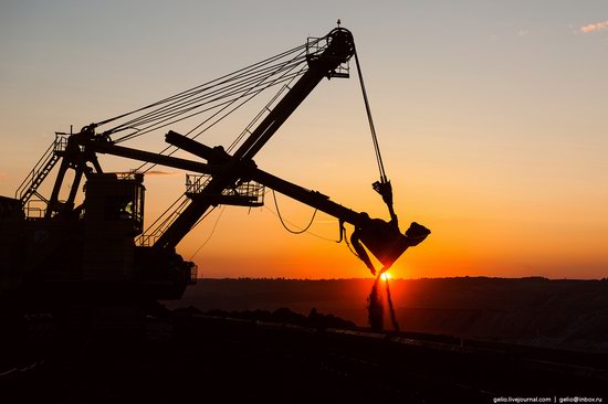 Borodinsky coal strip mine, Russia, photo 7