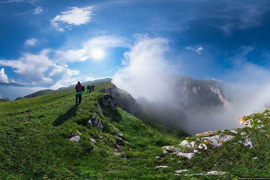 Climbing Stolovaya Mountain, Caucasus, Russia, photo 11