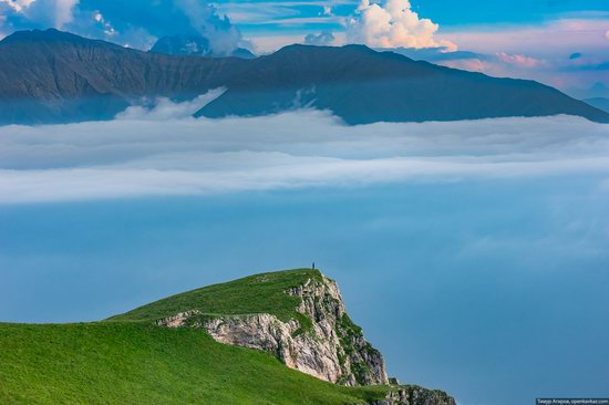 Climbing Stolovaya Mountain, Caucasus, Russia, photo 14