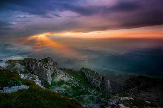 Climbing Stolovaya Mountain, Caucasus, Russia, photo 18