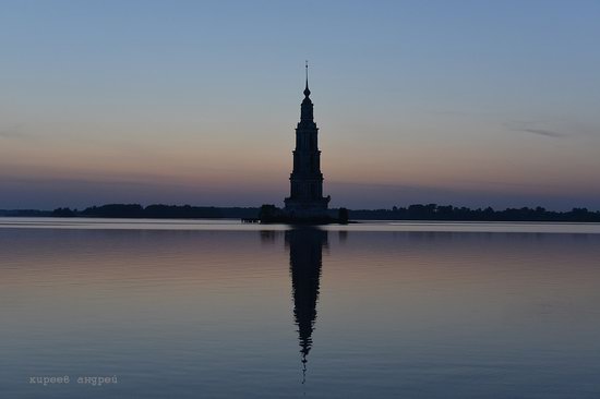 Flooded bell tower, Kalyazin, Tver region, Russia, photo 13