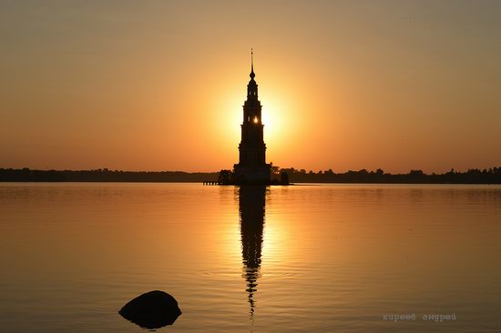 Flooded bell tower, Kalyazin, Tver region, Russia, photo 15