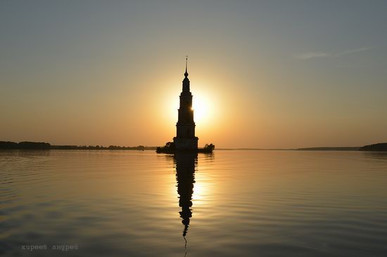 Flooded bell tower, Kalyazin, Tver region, Russia, photo 16