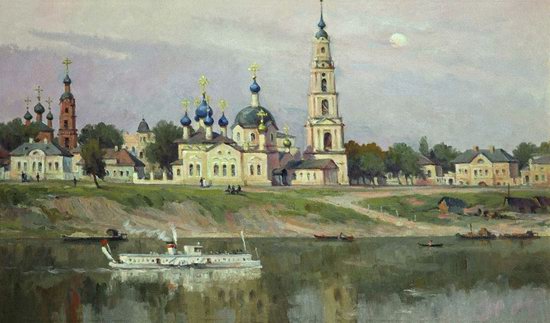 Flooded bell tower, Kalyazin, Tver region, Russia, photo 17