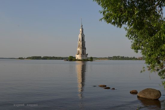 Flooded bell tower, Kalyazin, Tver region, Russia, photo 2