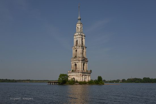 Flooded bell tower, Kalyazin, Tver region, Russia, photo 4