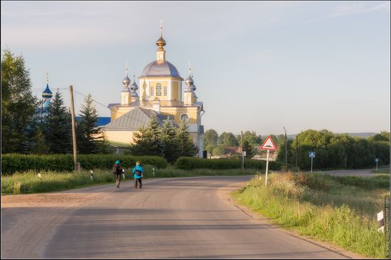 Morning in Vvedenye village, Ivanovo region, Russia, photo 11