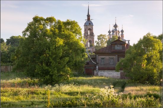 Morning in Vvedenye village, Ivanovo region, Russia, photo 13