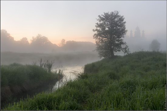 Morning in Vvedenye village, Ivanovo region, Russia, photo 4