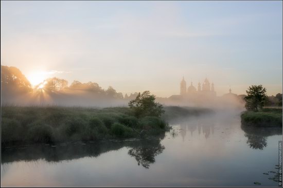 Morning in Vvedenye village, Ivanovo region, Russia, photo 6