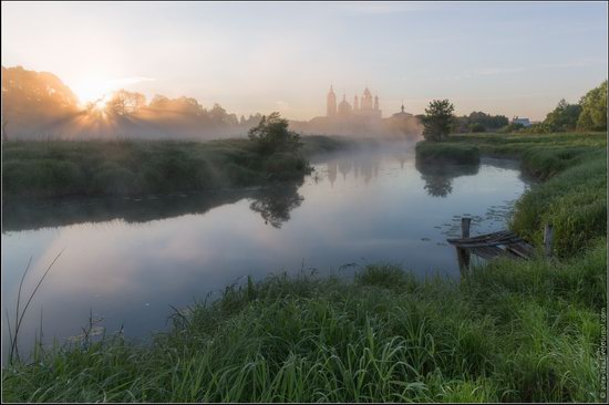 Morning in Vvedenye village, Ivanovo region, Russia, photo 7