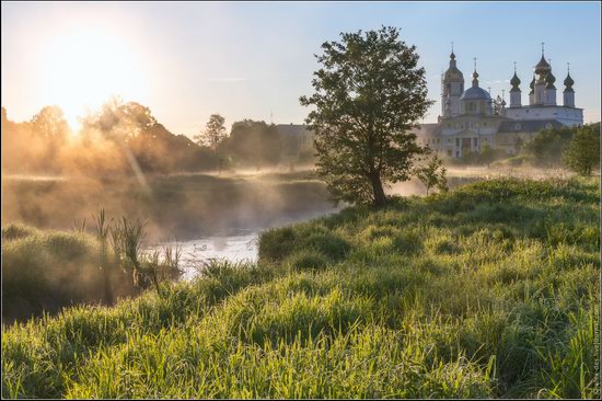 Morning in Vvedenye village, Ivanovo region, Russia, photo 9