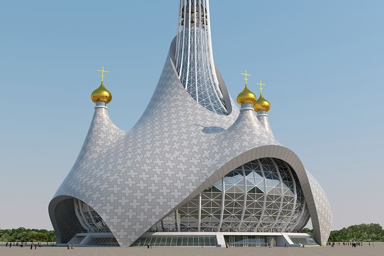 The draft concept of St. Catherine Cathedral, Ekaterinburg, Russia, photo 10