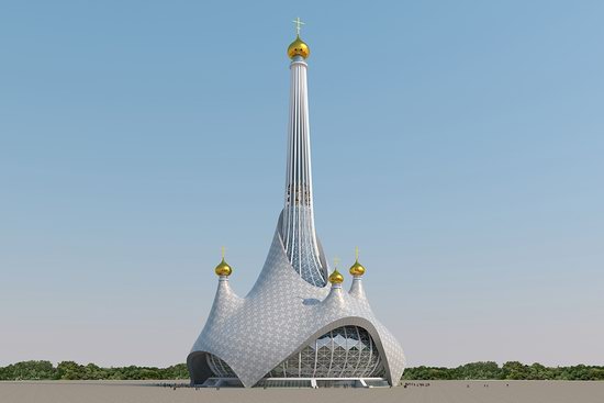 The draft concept of St. Catherine Cathedral, Ekaterinburg, Russia, photo 11