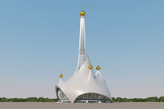 The draft concept of St. Catherine Cathedral, Ekaterinburg, Russia, photo 12