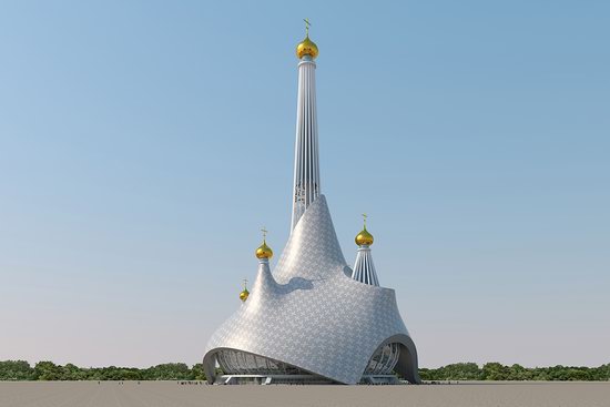 The draft concept of St. Catherine Cathedral, Ekaterinburg, Russia, photo 13