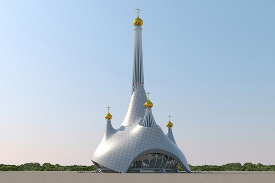 The draft concept of St. Catherine Cathedral, Ekaterinburg, Russia, photo 14