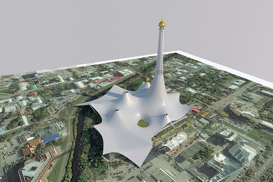 The draft concept of St. Catherine Cathedral, Ekaterinburg, Russia, photo 24