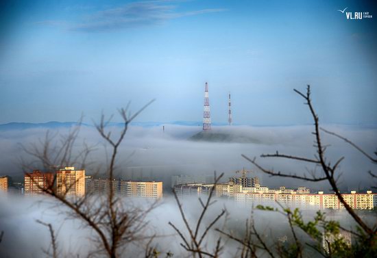 Foggy day in Vladivostok, Russia, photo 16