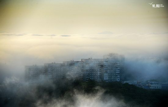 Foggy day in Vladivostok, Russia, photo 20