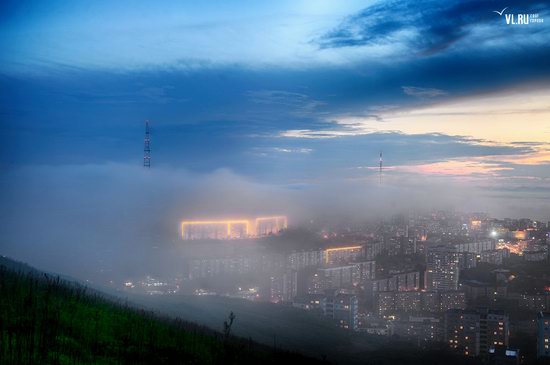 Foggy day in Vladivostok, Russia, photo 5