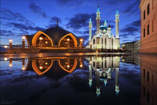 Kazan Kremlin, fireworks on the City Day, Russia, photo 10