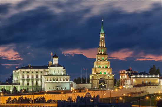 Kazan Kremlin, fireworks on the City Day, Russia, photo 5