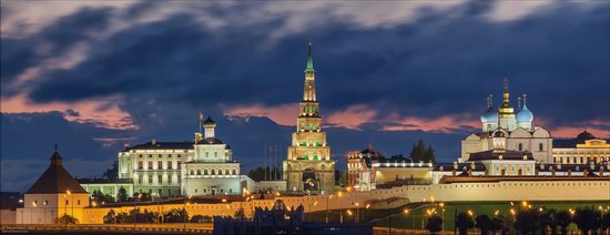 Kazan Kremlin, fireworks on the City Day, Russia, photo 6