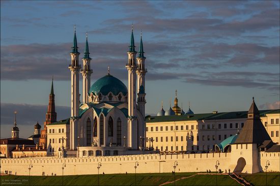 Kazan Kremlin, fireworks on the City Day, Russia, photo 7