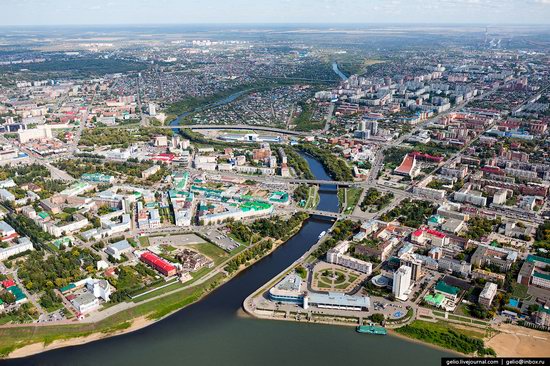 Omsk from above, Russia, photo 1