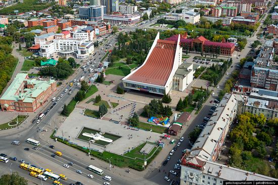 Omsk from above, Russia, photo 7