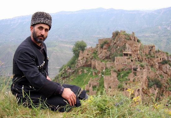 Abandoned Gamsutl village, Dagestan, Russia, photo 21