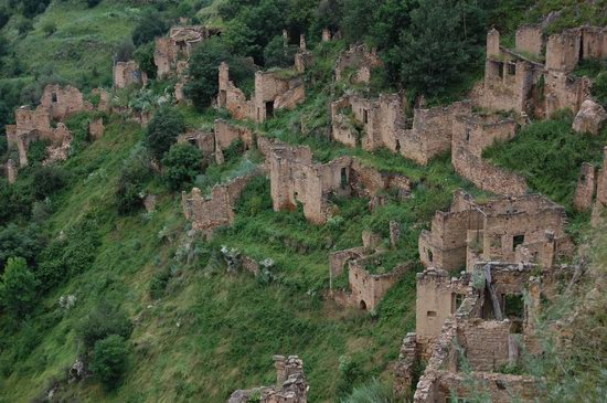 Abandoned Gamsutl village, Dagestan, Russia, photo 25