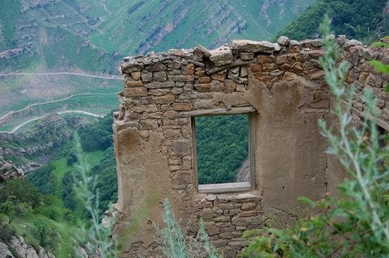 Abandoned Gamsutl village, Dagestan, Russia, photo 9