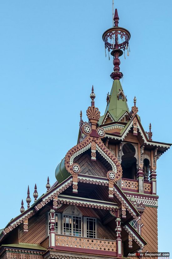 Wooden Palace in Astashovo, Kostroma region, Russia, photo 17