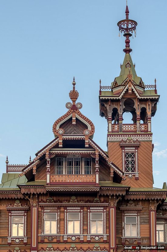 Wooden Palace in Astashovo, Kostroma region, Russia, photo 19