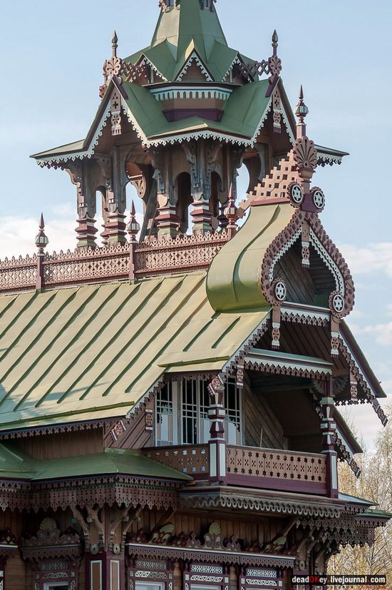 Wooden Palace in Astashovo, Kostroma region, Russia, photo 22