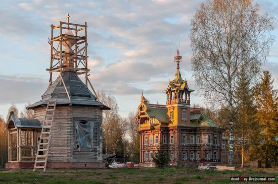 Wooden Palace in Astashovo, Kostroma region, Russia, photo 6