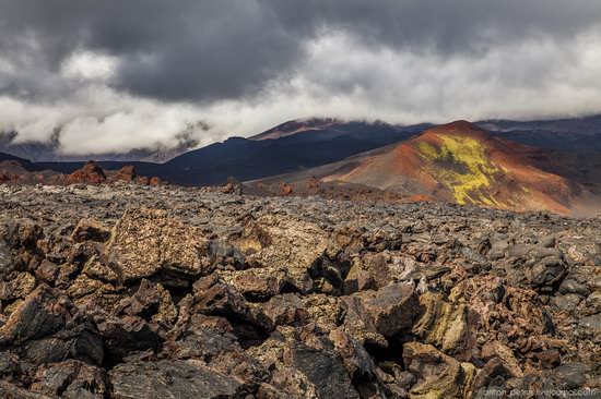 The lava fields of Tolbachik, Kamchatka, Russia, photo 1