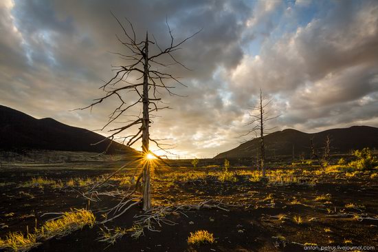 The lava fields of Tolbachik, Kamchatka, Russia, photo 12