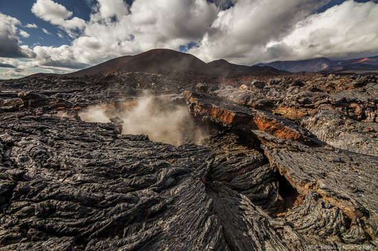 The lava fields of Tolbachik, Kamchatka, Russia, photo 6