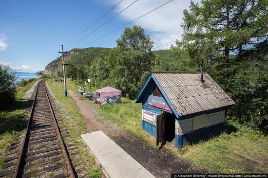 The train ride along Lake Baikal, Russia, photo 19